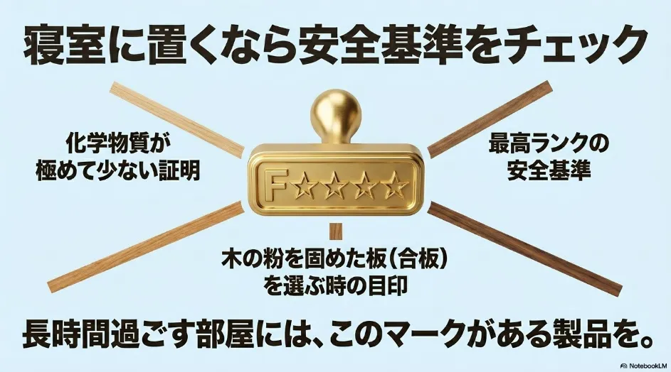 シックハウス症候群を防ぐ安全基準となるFフォースターの解説