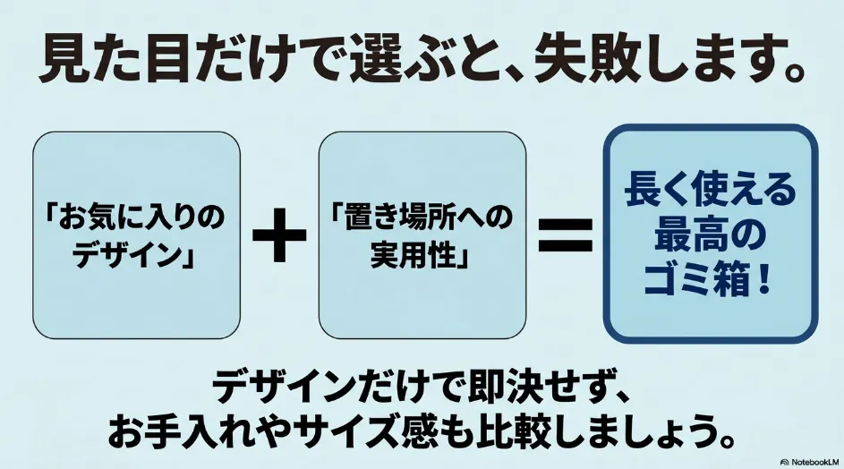 かわいいゴミ箱はデザインだけでなく置き場所への実用性やお手入れ、サイズも比較して選ぶ